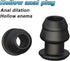 Large Hollow Silicone Butt Plug - Versatile Anal Dilator for Couples