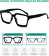 Eyekepper 4 Pack Reading Glasses for Women - Oversize Frame Ladies Readers