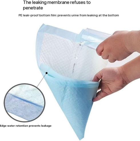 LOVESOR 36" 36" 50 Count x Super Absorbency Disposable Bed Pads for Adults, Leakproof Quick Drying Underpads for Adults