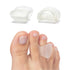 NatraCure Advanced Gel Toe Separator with Toe Loop, Spacer & Corrector for Bent, Crooked, Overlapping Toes - Size: