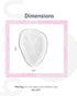 Brison Metatarsal Pads - 3 Pairs Ball of Foot Cushion Inserts for Women Men High Heels, Soft Gel Forefoot Pain