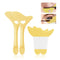 4Pcs Reusable Silicone Eyeliner Stencils, Multifunctional Eye Makeup Tool for Eyelash, Eyeshadow, and Lipstick