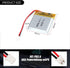 3.7V 500mAh 603030 Lipo Battery Pack, Rechargeable Lithium Polymer Ion Battery with PH2.0mm JST Connector
