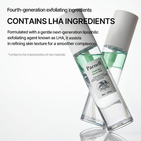 Parnell Cicamanu Serum Mist 1.69 fl. oz - Hydrate and Illuminate Skin with Centella Asiatica and Manuka Honey
