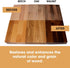 Furniture Clinic Danish Oil 8.5oz/250ml - Wood Care for Interior & Exterior, Non-Toxic Natural Satin Finish