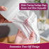 4 Gallon Small Clear Trash Bags, 180pcs, Strong Garbage Bags for Bathroom, Office, Fit 12-15 Liter
