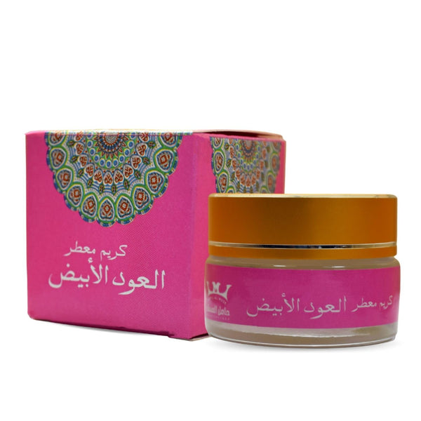 Hamil Al Musk Fermented Scented White Oud Cream for Women, 0.70 oz / 20 gm