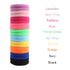 HOYOLS Seamless Hair Band Small Hair Ties, No Crease Damage, 4cm (10 Multi Color Set)