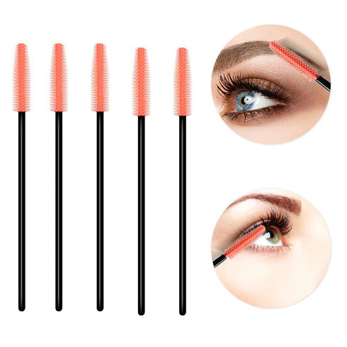 Shintop Disposable Silicone Eyelash Mascara Applicator Wands, Tower-Shape