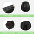 RayPard Strong Trash Bags, 8 Gallon, 120 Counts, Fit 30 Liter Kitchen Waste Basket, Black