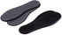 Natural Summer Black Terry Cloth Insoles, Soft and Flexible, 2 Pairs, 7 Women US