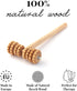 T-Shape Massager with Grooved Rollers, Multi-Functional Body Roller for Cellulite Reduction and Muscle Tension