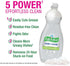 Palmolive Ultra Liquid Dish Soap, Pure and Clear, 4 Count
