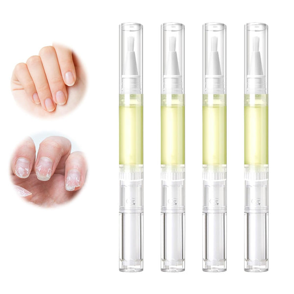 Radiant Nail Growth Oil Pen GIL, 4PCS Cuticle Oil for Nails, Nail Strengthener, Moisturize & Nourish Nail Care