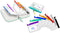 Water-Proof Pill Pouch Set Large Pill Organizer, Pill Loose-Leaf Storage with Color-Coded