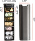 PB Penta 7-Day 100% Weekly Pill Organizer - Full Aluminum Case & Tray - Zero Microplastics Premium Medicine Box