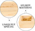 STOBAZA Wooden Pregnancy Test Keepsake Box for Newborn Announcement Unique Storage Case for Pregnancy Memories