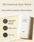 OBgE Oil Control Stick (0.6oz), Non-Greasy Facial Care, Lightweight Protection, Oil Absorption, Travel Essentials