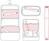 Portable Travel Toothbrush Case, Plastic Container with Air Hole, Hygienic Design for Daily Use
