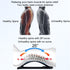 Back Stretcher for Lower Back Pain Relief, Adjustable Lumbar Massager, Back Stretching Device for Sciatica Pain Relief