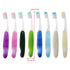 WOEIFGV 1pc Foldable Soft Hair Portable Toothbrush Travel Camping Hiking Outdoor