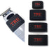 TRU BARBER Clipper Bands 4 PCS, Non-Slip Heat Resistant Sleeve for Barbers and Barber Tools (Black)