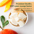 Unrefined Mango Butter 8 oz, Raw Natural Grade A Moisturizer for DIY Body Butters, Soap, Lotions, and Lip Balm