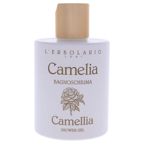 L'Erbolario Camellia Shower Gel - Effective And Gentle Cleansing Action - Helps Skin Maintain Its Natural Moisture - Harmony Of Long Lasting Perfumed Accents - Silicone And Paraben Free - 10.1 Oz