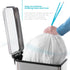 Home Zone Living 12 Gallon Kitchen Trash Bags with Drawstring Handles, Heavy Duty Custom Fit Design, 60 Count
