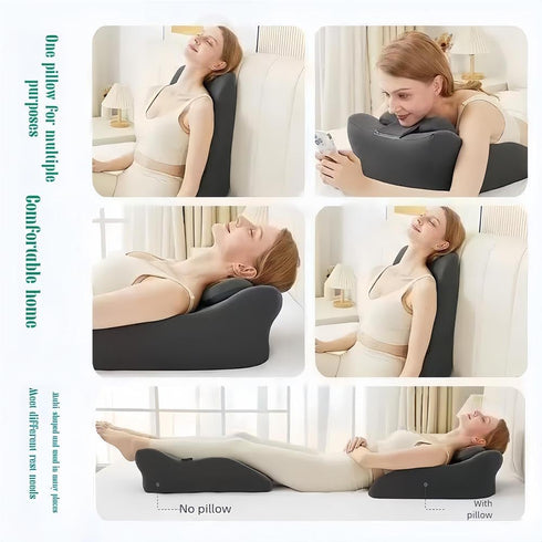 ZKXMCL 3D Couples Intimacy Pillow for Sitting Multifunctional Couple Back Pillow - Low-Profile Butt Cushion with Memory