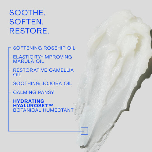 The Outset Botanical Barrier Rescue Balm, 1.5 fl oz, Gentle Fragrance Free, Repair Salve for Dry Skin