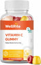 Vitamin C Gummy Vitamins, 60 Count, Orange Flavor, Vegan, Gluten Free, Boosts Immunity & Prevents Iron Deficiency