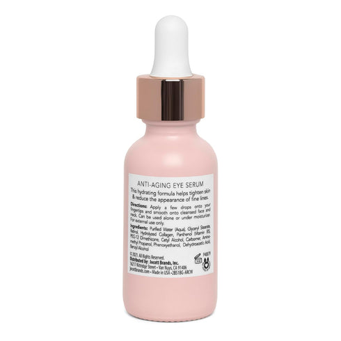 Pearlesssence Anti-Aging Eye Serum (Retinol + Collagen) - Helps Reduce Fine Lines & Wrinkles | Gentle & Lightweight Formula | Plumps & Tightens | Made in USA & Free (1oz)