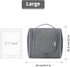 Narwey Hanging Toiletry Bag for Women, Travel Makeup Organizer for Men, Toiletries Bag for Cosmetics Essentials (Large,