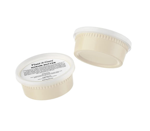 Raw Kokum Butter 8 oz, 100% Pure Natural Cold Pressed for Skin, Body, Hair Moisturizer, DIY Creams