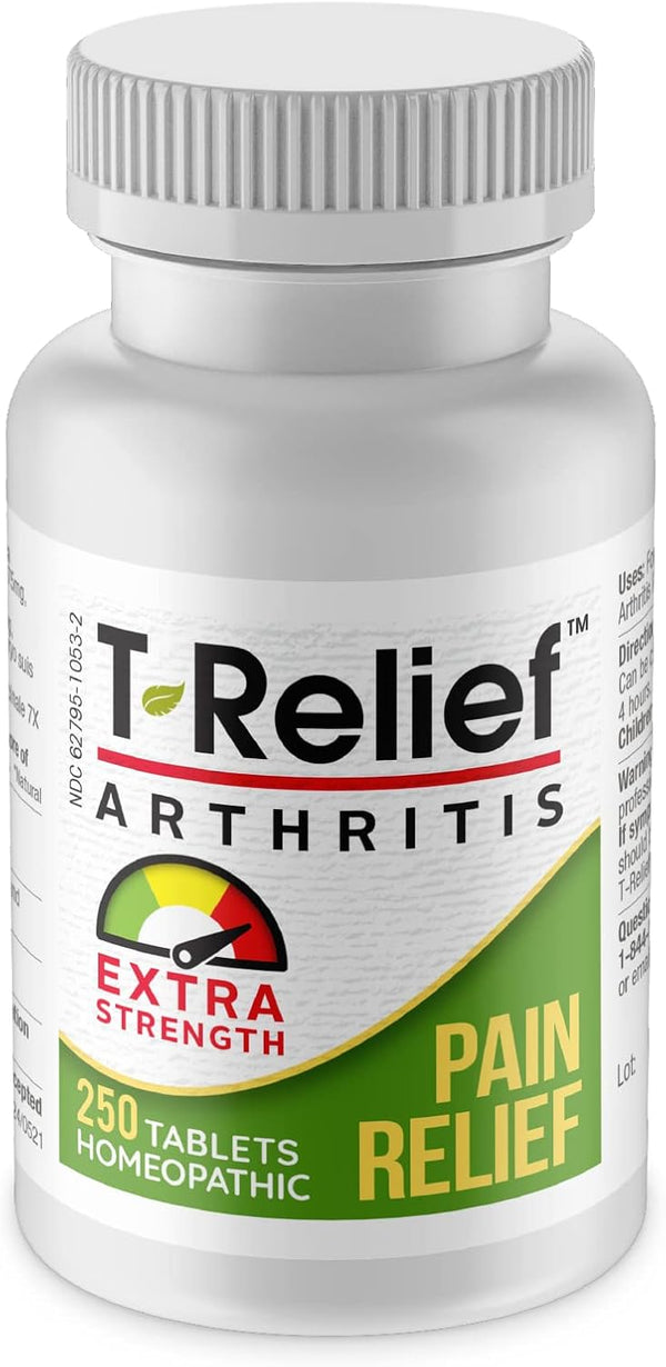 T-Relief Extra Strength Arthritis, Arnica +12 Relieving Natural Pain Medicines Help Ease Soreness, Stiffness, Aches &
