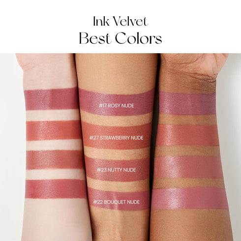 Peripera Ink the Velvet Lip Tint - High Pigment Color, Longwear, Weightless, Not Animal Tested, Gluten-Free,