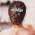 inSowni 4 Pack Luxury Glitter Hair Barrettes - Sparkly Jeweled Gems Crystal Rhinestone Butterfly Clips