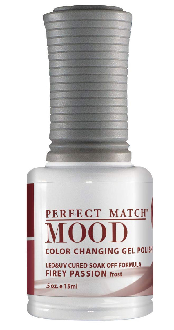 LeChat Perfect Match Mood Gel Polish, Fiery Passion, 0.500 Ounce