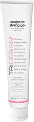 TRIDESIGN Sculpture Hair Styling Gel, Strong Hold for All Hair Types, 6 oz, Flake-Free Formula