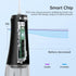 300ML Portable Cordless Water Dental Flosser Teeth Cleaner, 4-Modes 4 Jet Tips, USB Rechargeable Dental Oral Irrigator,IPX7 Waterproof Irrigate for Oral Care,Caring for Your Teeth at Home