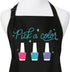 Pick A Color Nail Tech Apron, Nail Technician Apron for Women, 3 Pocket Cosmetology Smock for Nail Salons