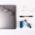 Pink-1 Count (Pack 1) Peeps Glasses Cleaner - for Eyeglasses, Reading Glasses, and More - Lens Cleaner with Carbon