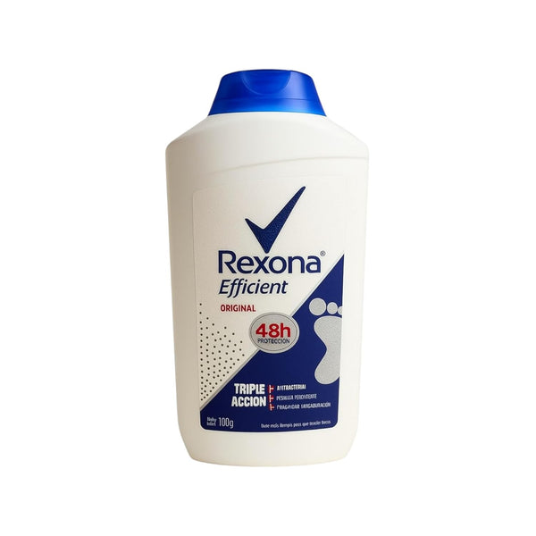 Yahve Rexona Efficient Foot Talcum Powder 180g - Refreshing Scent & Moisture -