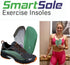 Insoles for Plantar Fasciitis and Heel Pain Relief | SmartSole Exercise Insoles, 3/4 Length