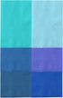 qiqee Blue Paper Napkins 13 * 16inch, 120 Count Disposable Guest Paper Hand Towels for Wedding, Dinner, Birthday Party