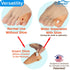 Chiroplax Tailor's Bunion Corrector Pads (4 Pads) for Bunionette Pain Relief, Pinky Toe Straightener