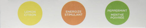 Set, 3-Pack 15ml Homedics Essential Oil Uplift and Energize with Lemon Citrol, Peppermint Menthe Poivree, and Energize