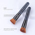 Foundation Brush, Flat Top Kabuki Brush for Liquid Makeup, Cream, Powder, Travel Size Face Foundation Blending Brushes