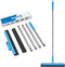 KOLLIEE Adjustable 59'' Long Handle Floor Squeegee - Professional Water Squeegee with Foam Blade